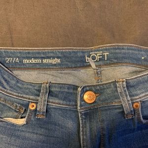 Ann Taylor Loft Denim Cropped Jeans